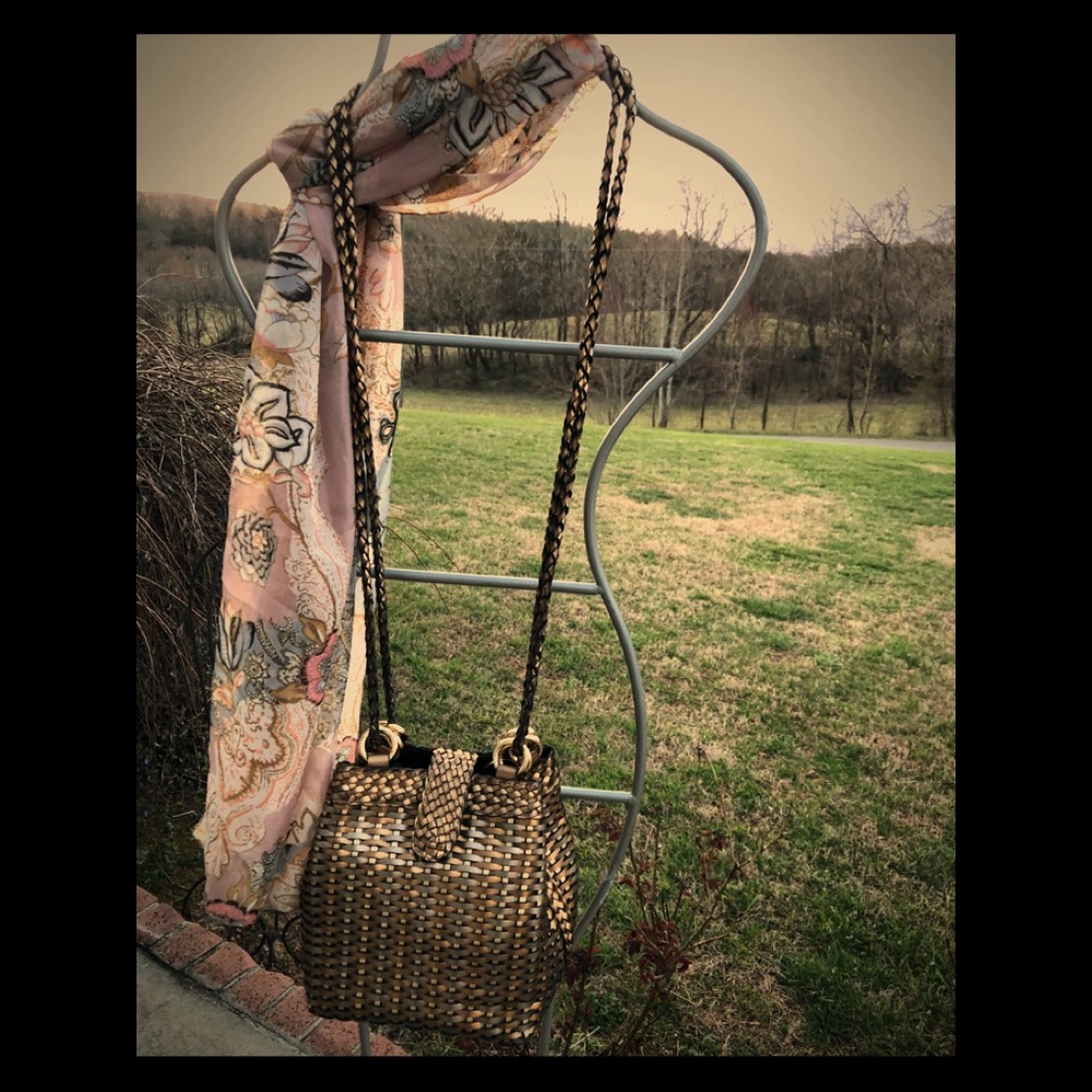 Update!! Vintage Leather Eberle Crossbody Purse!